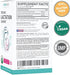 USDA Organic Lactation Supplement - Increase Milk Supply with Herbal Breastfeeding Support - Aid for Mothers - Organic: Fenugreek Seed, Fennel & Milk Thistle - 60 Vegan Capsules (No Pills or Cookies)