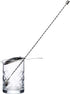 A Bar Above Extra Long 17? Bar Spoon Set of 2 Stainless Steel Cocktail Stirrer Bar Set for Mixing Glass or Shaker Spiral Handle Drink Stirrer Bar Supplies Professional Drink Mixing Spoons