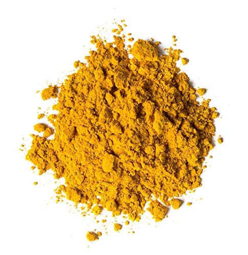 Organic Turmeric Powder, 8 Ounces – Non-GMO, Finely Ground Turmeric Root, Pure, Kosher, Vegan, Bulk. Fragrant Spice. Rich in Curcumin. Great for Asian, Middle East Dishes, Spice Blends, Beverages.