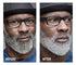 Godefroy Silver Fox Men's Silver And Gray Beard Brightener For Ethnic Hair Types, 3 Fluid Ounce