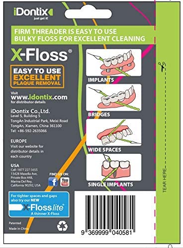 IDontix Brace X-Floss, Green