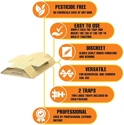 Harris Cricket Glue Traps, (2-Pack)