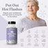 Staying Cool Hot Flashes & Menopause Natural Relief – Hormonal Weight Support, Night Sweats, Disturbed Sleep, Mood Swings – Vitex Chaste Tree & Black Cohosh Pills – 60 Vegetarian Soft Capsules