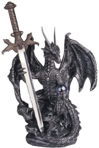 George S. Chen Imports SS-G-71329 Dragon Sword Collectible Fantasy Decoration Figurine