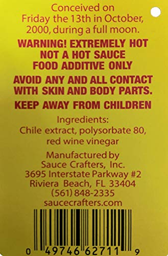 Satan's Blood Chile Pepper Extract Hot Sauce, 1.35 Ounce