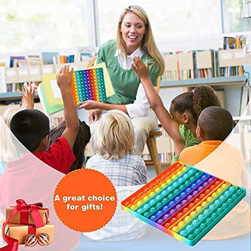 YGC LAOMI P00p with Numbers Multiplication Table Game Fidget Math Toys,Stress Relieving Fidget Learning Game Toy to Create Kinds of Math Manipulative,It Makes Learning Easier and More Fun