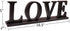 Wooden LOVE Sign Home Decor Table Top Sign Freestanding Decorative Wood Cutout Letter Valentine's Day Love Tableotp Decor Wedding Decor