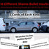 Witty Yeti Hilarious Bad Parking Cards Total Annihilation Edition 50 Pk 5 x 10 Sayings Perfect for Shaming Drivers. Funny Road Rage Revenge, Gag Gift, Prank Insult Set and White Elephant Novelty
