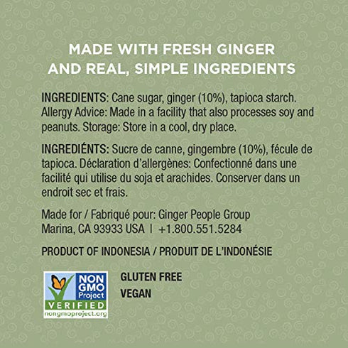 Ginger People Original Ginger Chews 3oz Bag