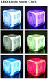 Boyan New American Football Ice Fire Sports Led Alarm Clock Creative Red Desk Table Clock Multipurpose Calendar Snooze Glowing Led Digital Alarm Clock for Unisex Adults Kids Toy Gift