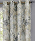 Achim TQPN84SL06 Home Furnishings, Silver Tranquil Lined Grommet Window Curtain Panel, 50" x 84", 50"x84"