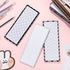 3 Pieces Magnetic Notepads Lists for Fridge, Refrigerator Grocery List, Shopping List, to-Do List, Magnetic Back-Memo Notepad with PU Leather Pen Holder, 60 Sheets, 7.9 x 3 Inch (Classic Style)