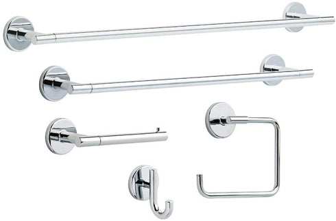 Delta Faucet 75918 Trinsic, 18-Inch Towel Bar, Chrome, 18 inch