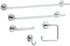 Delta Faucet 75918 Trinsic, 18-Inch Towel Bar, Chrome, 18 inch