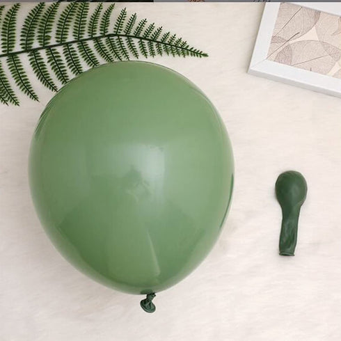 Sage Green Balloons,3 Different Sizes 77 Pack Green Balloons 12 Inch,5 Inch,10 Inch Eucalyptus Olive Green Balloons for Bridal Shower Baby Shower Birthday Wedding