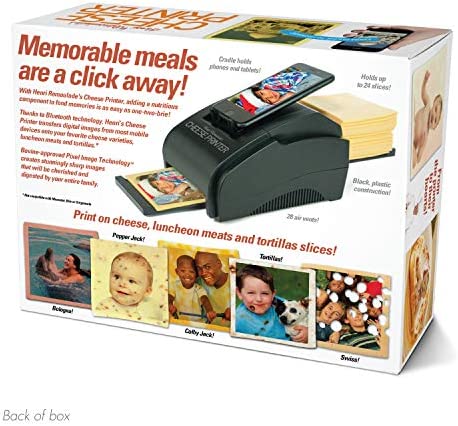Prank Pack, Cheese Printer Prank Gift Box, Wrap Your Real Present in a Funny Authentic Prank-O Gag Present Box | Novelty Gifting Box for Pranksters