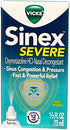 Vicks Sinex Severe Nasal Spray 0.50 oz (Pack of 2)