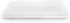 17-Inch Melamine Serving Tray/Platters Set of 2, White & Rectangular | 100% Melamine,Dishwasher Safe,BPA Free