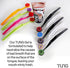 Peak Essentials | The Original Tung Gel | Premium | Tongue Cleaner | Odor Eliminator | Fight Bad Breath | Fresh Mint | BPA Free | Made in America | (2 Count)