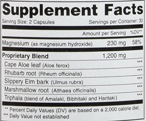 Advanced Naturals Colonmax Caps, Blue and White 60 Count