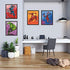 Batuba Design - Boys Wall Decor Poster Prints, Set of 4 FRAMELESS (8''x10''), Superhero room decor for boys, Superheroes poster, Superheroes Wall Art, Posters For Boys Room,