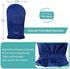 Microwavable Heated Mittens, Hot and Cold Hand Therapy Gloves, Heat Arthritis Gloves for Hands Warmer Therapy and Trigger Fingers Pain Relief & Carpal Tunnel Fit for Many Hand Sizes (Blue)