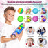 Color Changing Stress Balls for Kids - 4 Pack Squishy Stress Balls Fidget Toys Needohball Stress Balls Bulk Mini Rainbow nee doh Stress Ball Pack Sensory Stress and Anxiety Relief Squeeze Toys