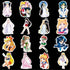 Sailor Moon Pretty Guardian Waterproof Stickers/Decals (50 pcs) of Japanese Anime Cartoon for Laptop Skateboard Snowboard Water Bottle Phone Car(Sailor Moon)