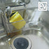 Essential Values Kitchen Sink Stopper (#STP-PL) - Black Plastic Sink Plug Drain Stopper - Replacement Garbage Disposal Stopper | Kitchen Sink Drain for Kohler, Insinkerator, & Waste King