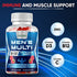 Multivitamin Gummies for Men Extra Strength Immune Support - Natural Complete Daily Gummy Vitamin Supplement - Vegetarian Multi with Vitamins A, C, E, B6, B12, 60 Gummies