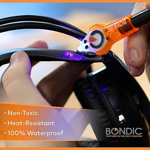 Bondic Pro UV Resin Kit Liquid Plastic Welding Kit, Super Glue, Plastic Repair for Home, Jewelry Glue Adhesive Epoxy Ultraviolet UV Glue for Glass Light