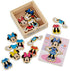 Melissa & Doug Disney Minnie Mouse Mix and Match Dress-Up Wooden Play Set (18 pcs) - Minnie Mouse Toys For Disney Fans, Minnie Mouse Fashion Puzzle Toy, Travel Toys For Kids Ages 3+