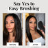 Detangling Brush. Detangler Hairbrush for Curly, Thick, Natural, Straight, Fine, Wet or Dry Hair for Women, Kids and Toddlers by Lily England (Rose Gold)