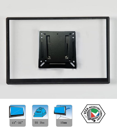 Trailer RV TV Mount for 13-35 TVs with 100x100 Loading 55lbs (NEW MODEL)
