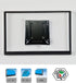 Trailer RV TV Mount for 13-35 TVs with 100x100 Loading 55lbs (NEW MODEL)