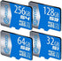 Contixo 32GB Micro SD Memory Card - Compatible with Cell Phone, Tablet, Drones, Headphone, Camera, SD Memory Card Up to 95MB/s
