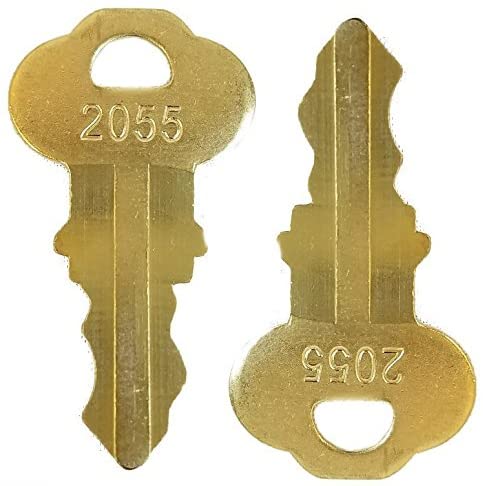 Bradley 2055 Toilet Paper Dispenser Key 2 Pack