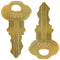 Bradley 2055 Toilet Paper Dispenser Key 2 Pack
