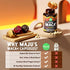 Strong Organic Maca Capsules 60,000 MG Bottle + Black, Yellow, Red Root, w/ Black Pepper Extract for Absorption, Roots Grown in Peru, Peruvian Powder, Men & Women Supplement