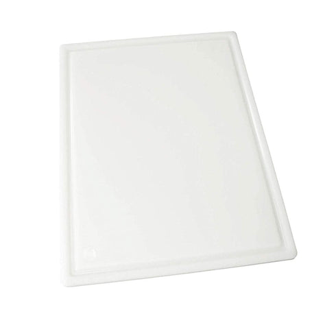 Winco CBI-1520 Grooved Cutting Board, 15-Inch by 20-Inch by 1/2-Inch, White,Medium