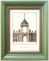 BWPFRAME Vintage Picture Frames 4x6 Green with Real Glass Solid Wood Frames For Table Top or Wall Mounting Display