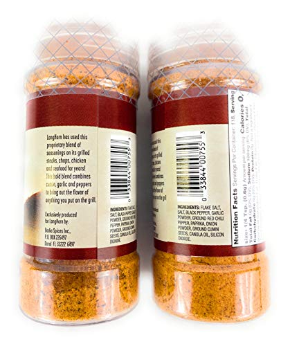 2 Pack Longhorn Steakhouse Signature Grill Seasoning
