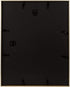 Golden State Art, 11x14 Gold Picture Frame Displays Photo 8x10 with Ivory Mat or 11x14 Without Mat for Wall Mounting Aluminum Frames with Real Glass (Pack of 1)