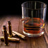 .308 Bullet Hand Blown Old Fashioned Whiskey Rocks Glass 10 oz - American Owned Veteran Operated Company