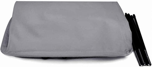 ZERO JET LAG 45L Slim Laundry Hamper on Wheels Rolling Thin Laundry Basket Clothes Basket Tall Dirty Clothes Bin Storage Basket Organizer Sorter Bedroom Bathroom 15—8—22 in (22 Inches,Grey)