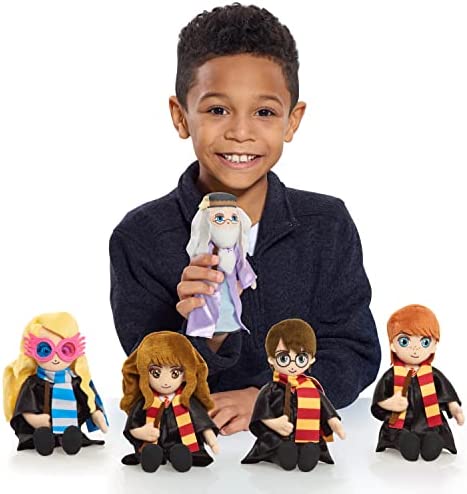 Harry Potter™ 8-Inch Spell Casting Wizards Harry Potter™ Small Plush with Sound Effects, by Just Play