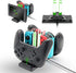 Controller Charger Dock for Nintendo Switch, 6 in 1 Charging Station for Nintendo Switch Joy-Con Controllers and Pro Controllers Black