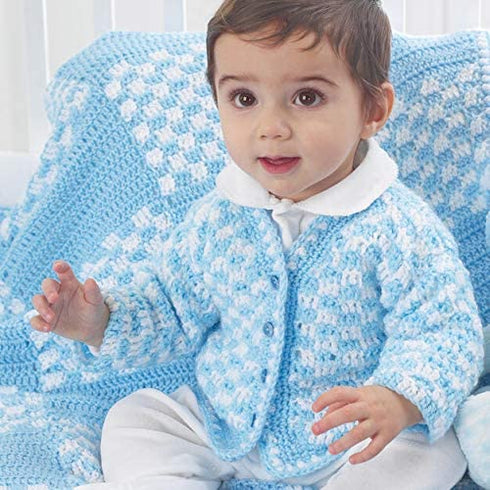 Bernat Softee Baby Yarn, 5 oz, Antique White, 1 Ball