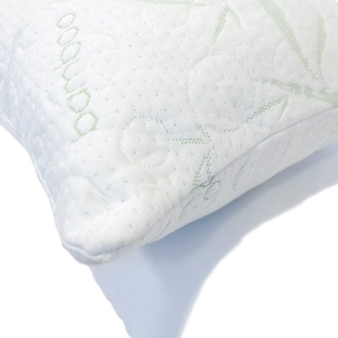 All That Jazz Best Bamboo Travel Memory Foam Pillow for Neck & Shoulder Pain Relief. Airplane Or Automobile 15" X 10.5"