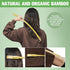 17" Curved Bamboo Back Scratchers 5 Pack, Wooden Back Scratchers for Men Women Adult Pregnant Woman, Best Gift for People Who Need Longer Hands, Heavy-DutyHandle with Hang Loop, Christmas Gifts